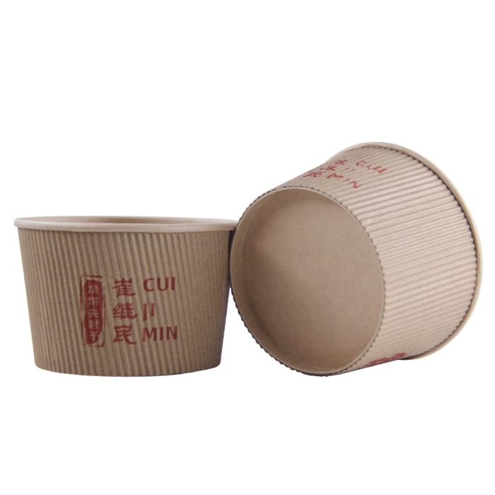Take away paper noodle bowl - Image 3