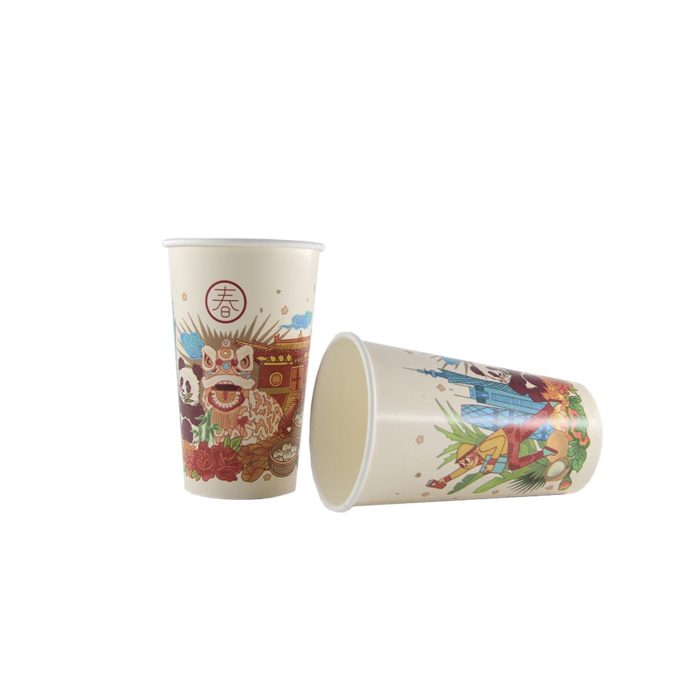 12oz hot paper coffee cups - Image 2