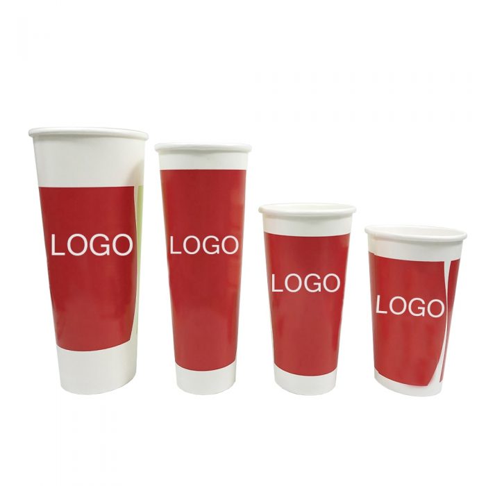 Brown craft paper coffee cup - Image 8