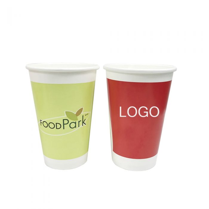 Brown craft paper coffee cup - Image 2