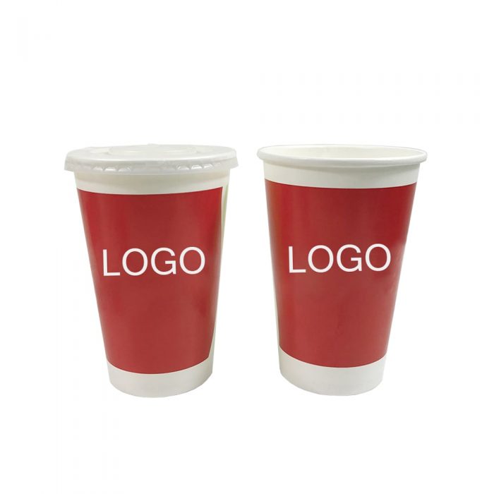 Brown craft paper coffee cup - Image 4