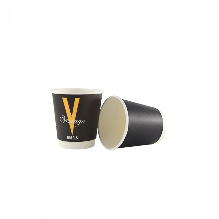 8oz disposable coffee cup - Image 2