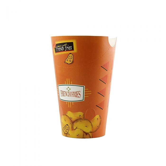Unique chips kraft paper cup
