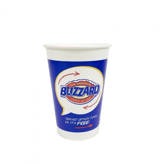 Brown craft paper coffee cup