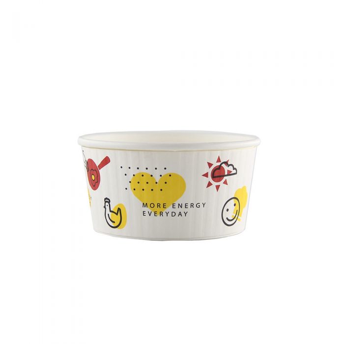 1.3L ice cream bowl with lid