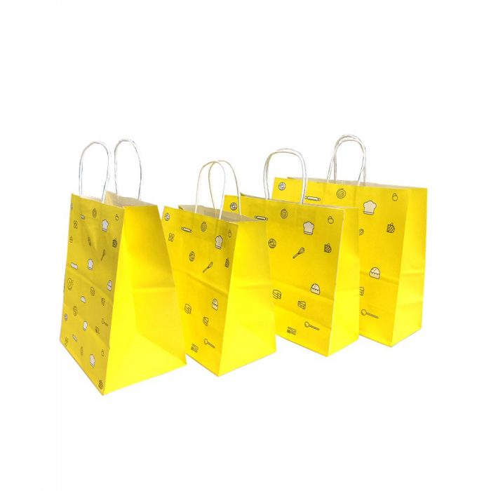 110 gsm brown kraft paper bag - Image 4