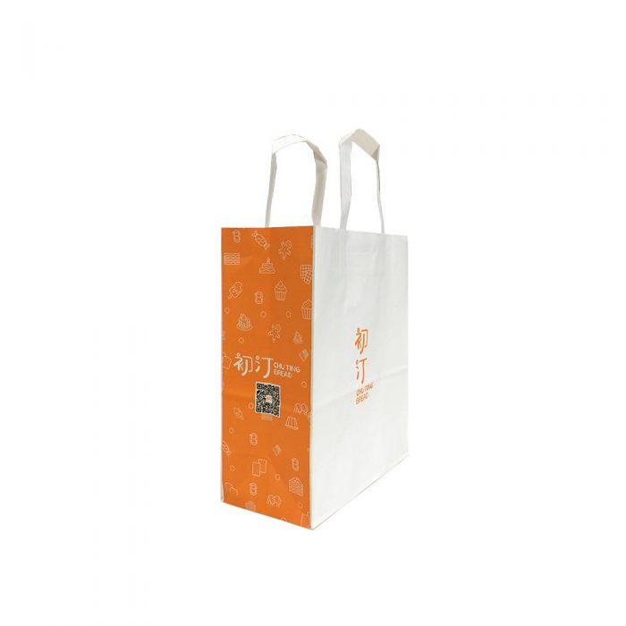 100g white kraft paper bag - Image 6