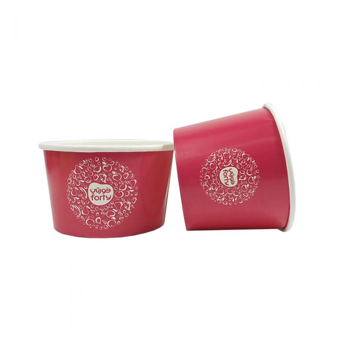 1000ml red paper bowls - Image 4