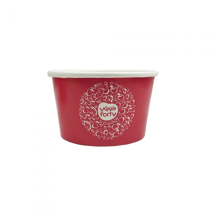 1000ml red paper bowls