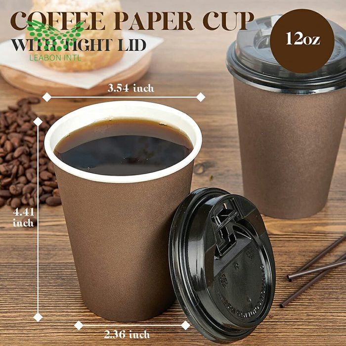 Custom size hot drink paper coffee cup - Image 5