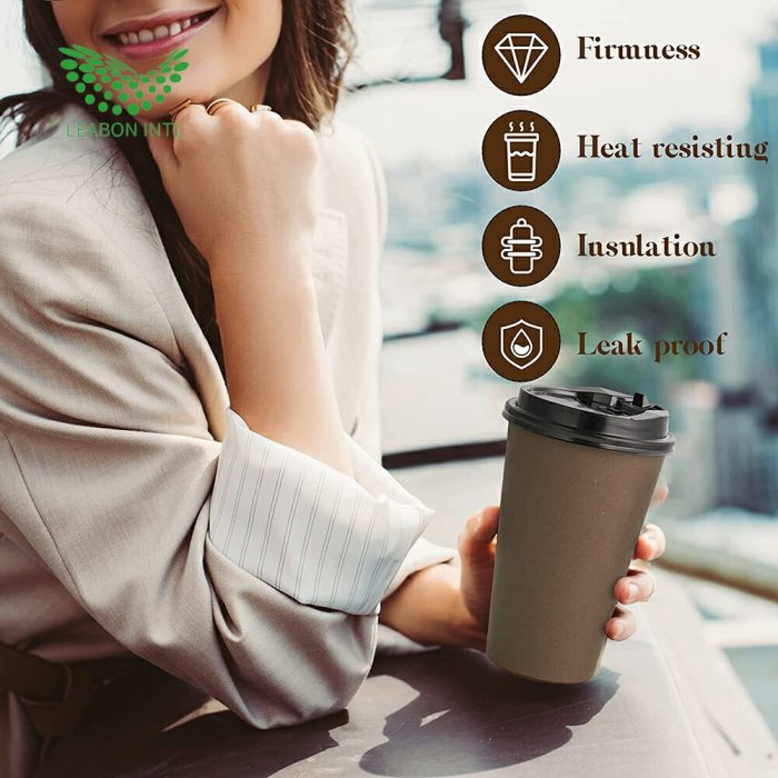 Custom size hot drink paper coffee cup - Image 2